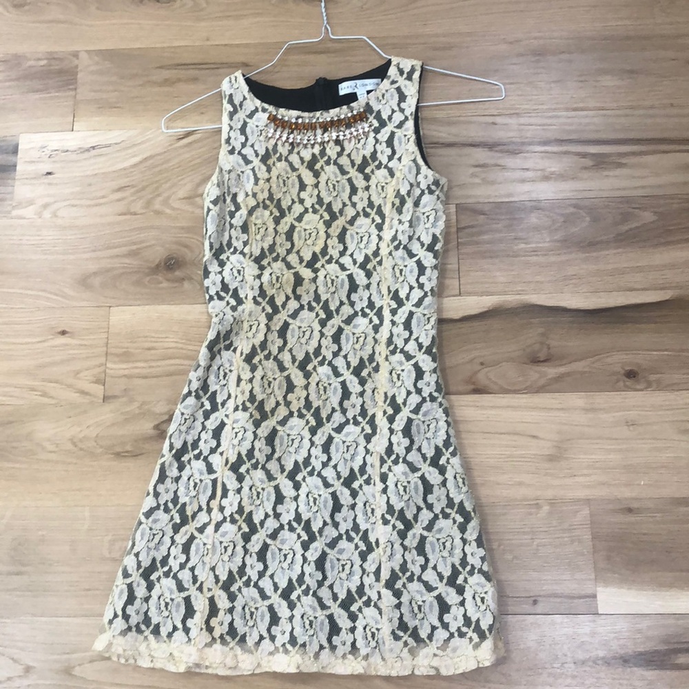 Lace cocktail dress